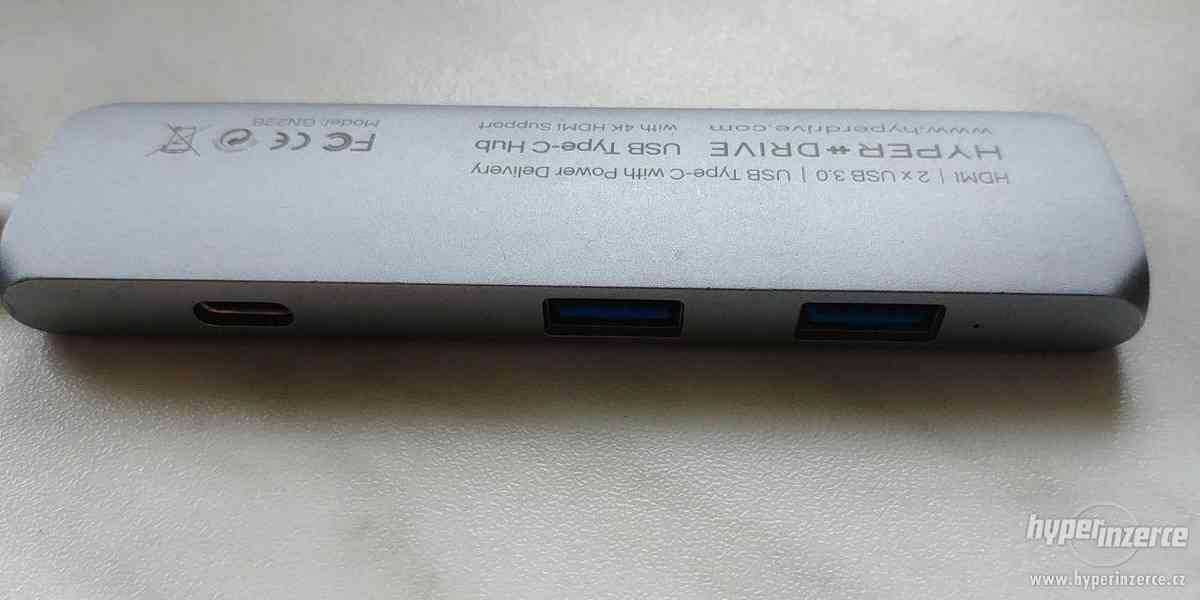 Hyperdrive Macbook USB-C HUB, 2 USB, 1 USB-C, HDMI - foto 3