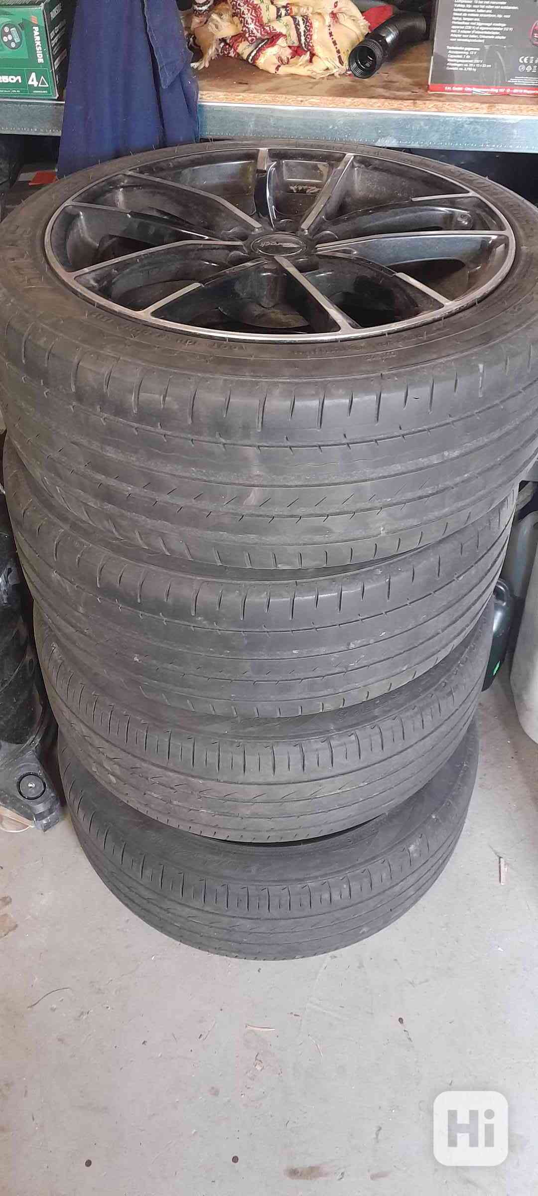 aludisky 8Jx18 ET35 66,1 vložka 57,1, 5x112 - foto 1