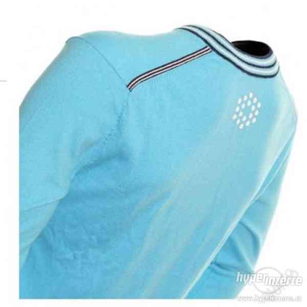 puma golf merino v neck sweater blue atoil - foto 2