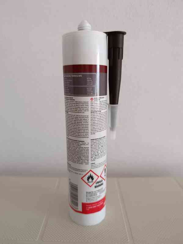 Hnědý kaučukový střešní tmel bez silikonu TitaniumPRO 300 ml - foto 4