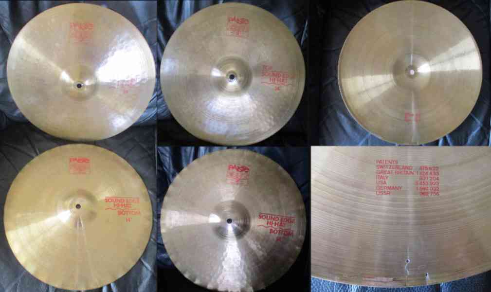 Hi-Hat - PAISTE 2002 - Sound Edge 14“ - foto 3