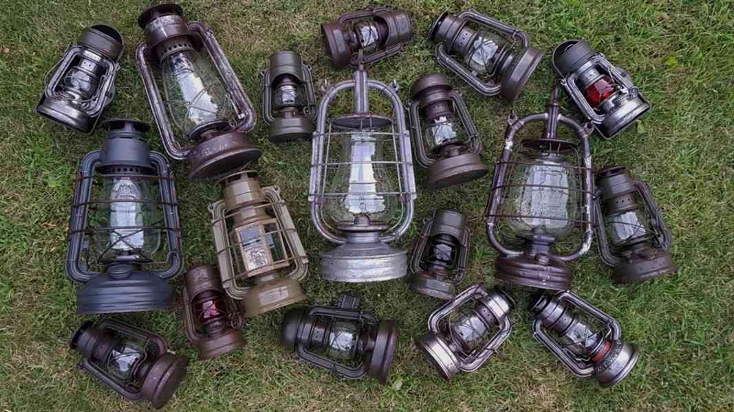 Staré petrolejky / lampy / lucerny - foto 4