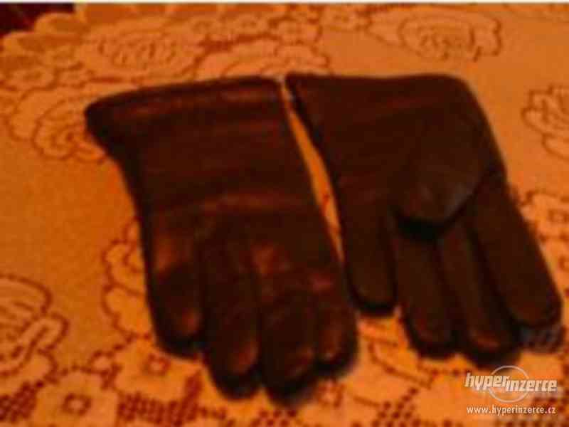 Dámské kožené rukavice - foto 1