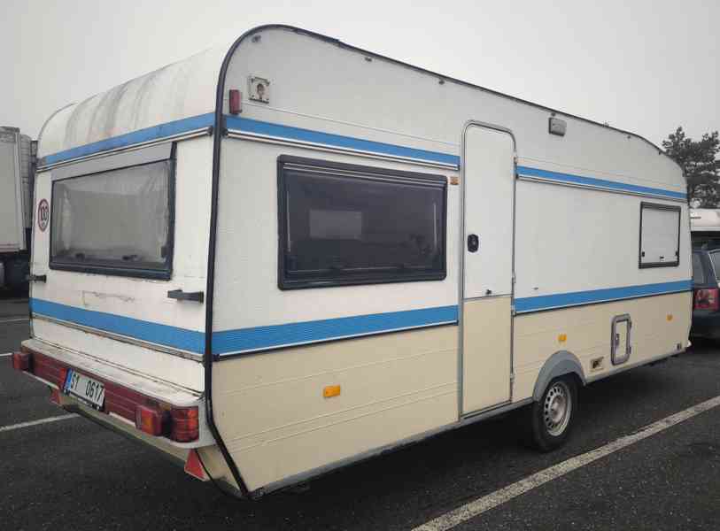 Hobby 535, slušný stav, na pevné stání. Dovoz možný. - foto 3