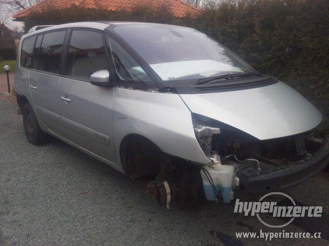 Renault espace IV 3.0dci náhradní dily - motor P9X na dily