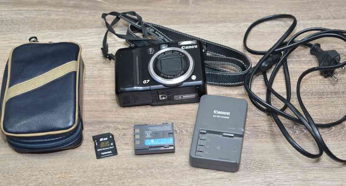 Canon PowerShot G7 CCD 10 MPix*6x O. Zoom Lens*VGA - foto 3