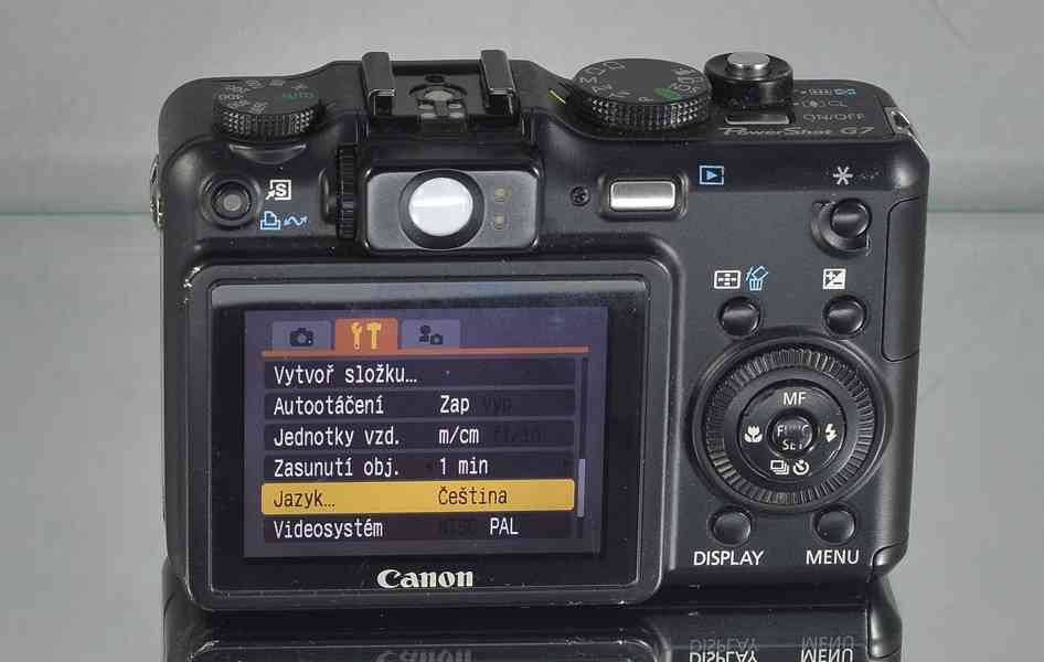 Canon PowerShot G7 CCD 10 MPix*6x O. Zoom Lens*VGA - foto 7