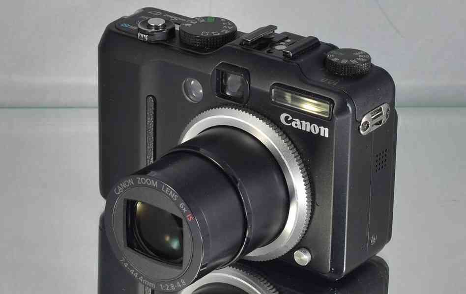 Canon PowerShot G7 CCD 10 MPix*6x O. Zoom Lens*VGA - foto 5