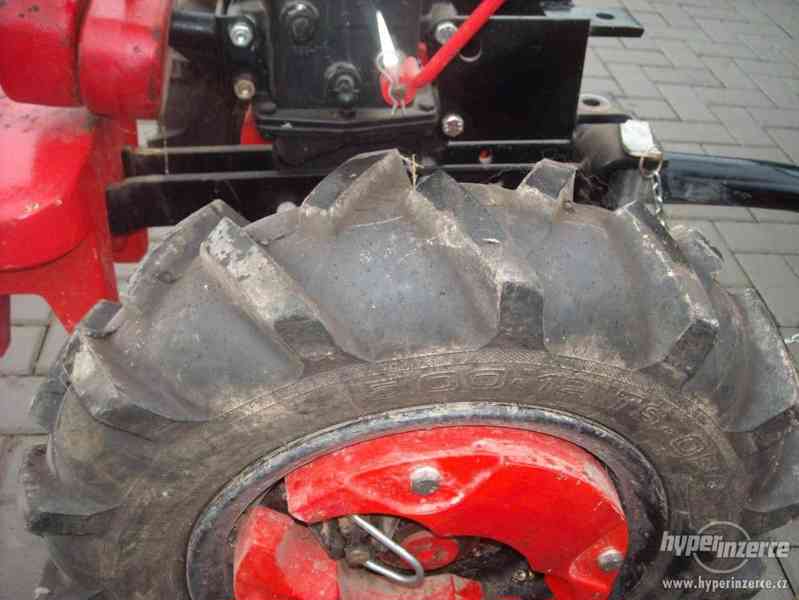 Malotraktor VARI HONDA + valník + bubnová sekačka - foto 4