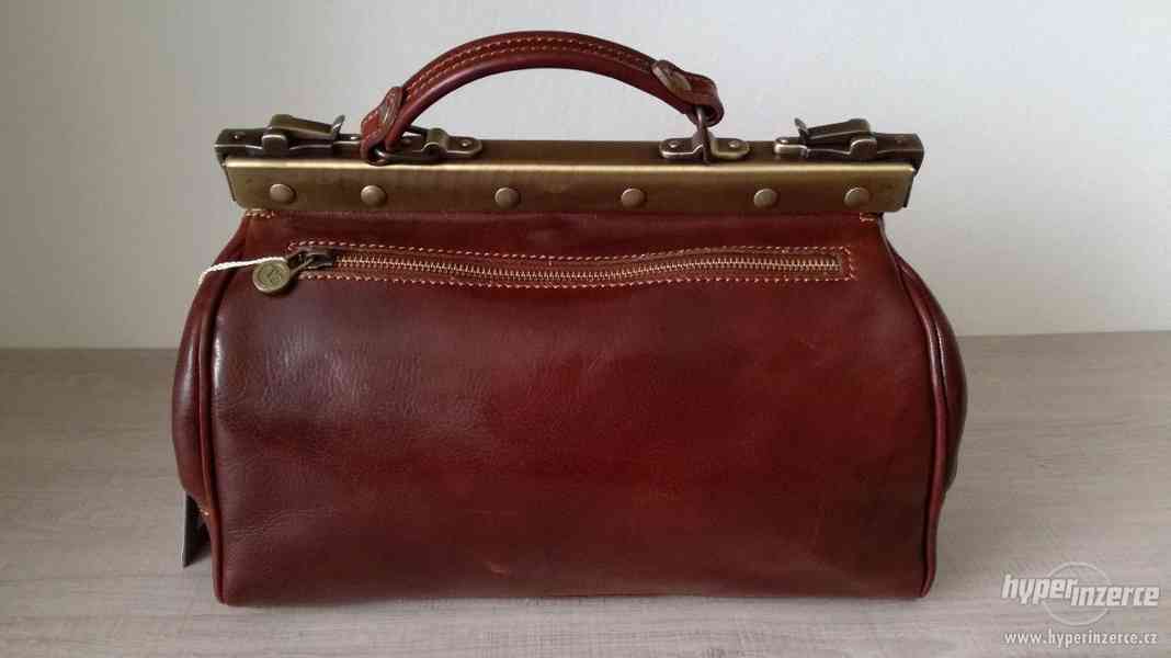Mona-Lisa - Doktorská kožená taška Tuscany Leather - foto 3