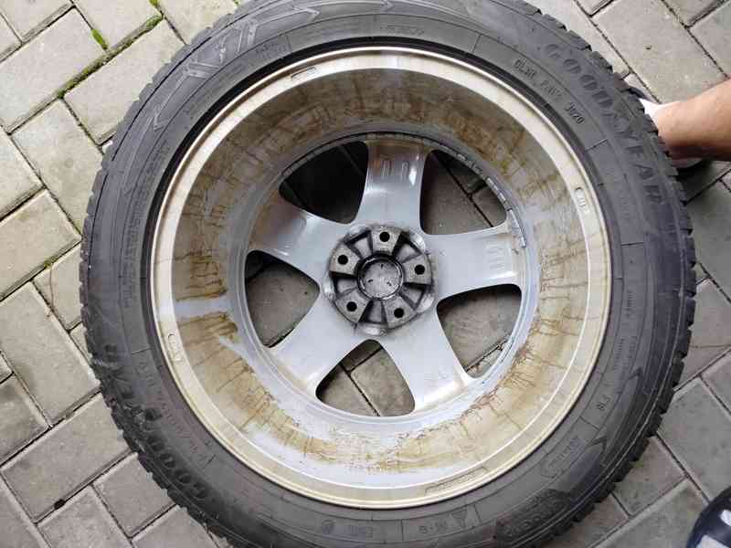 Originální ALU Peugeot COSMOS R17 + TPMS + zimní pneu  - foto 7