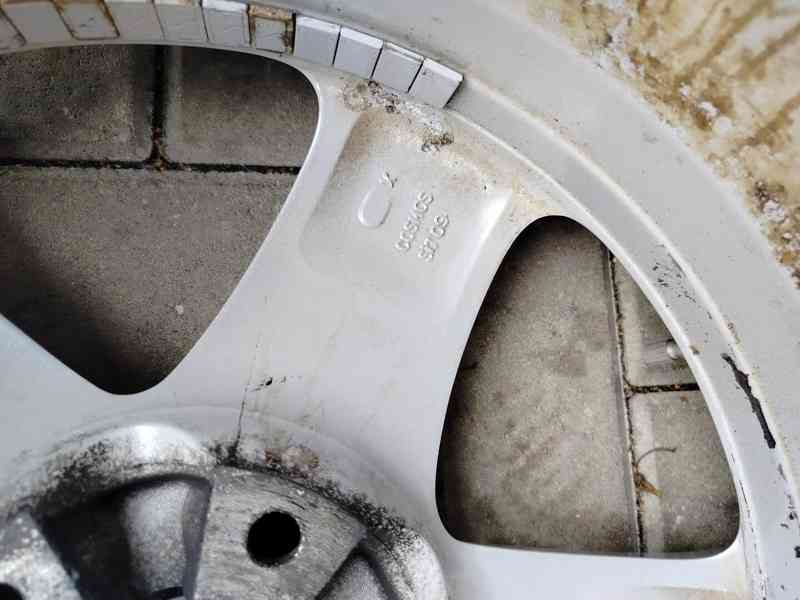 Originální ALU Peugeot COSMOS R17 + TPMS + zimní pneu  - foto 6