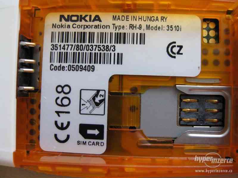 Nokia 3510i - telefony z r. 2003 + náhradní díly - foto 13