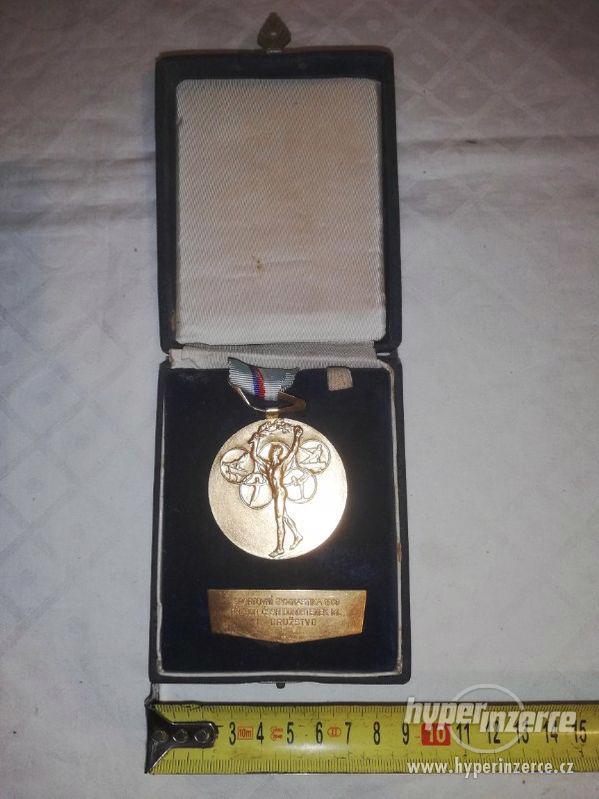 Medaile - DOROSTENECKÝ PŘEBOR ČSSR - foto 1