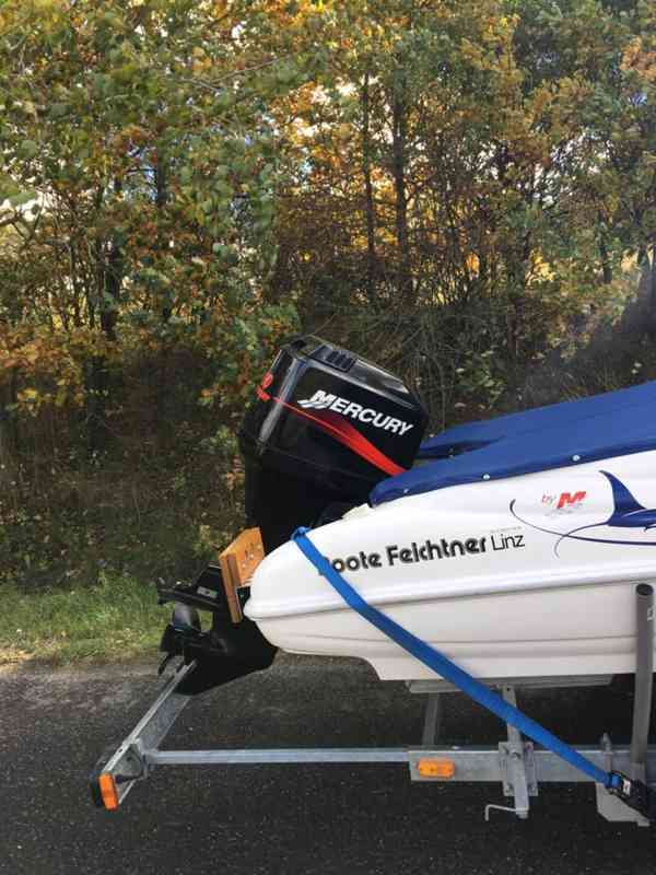 PRODÁM MOTOROVOU LOĎ QUICKSILVER 470 - foto 3