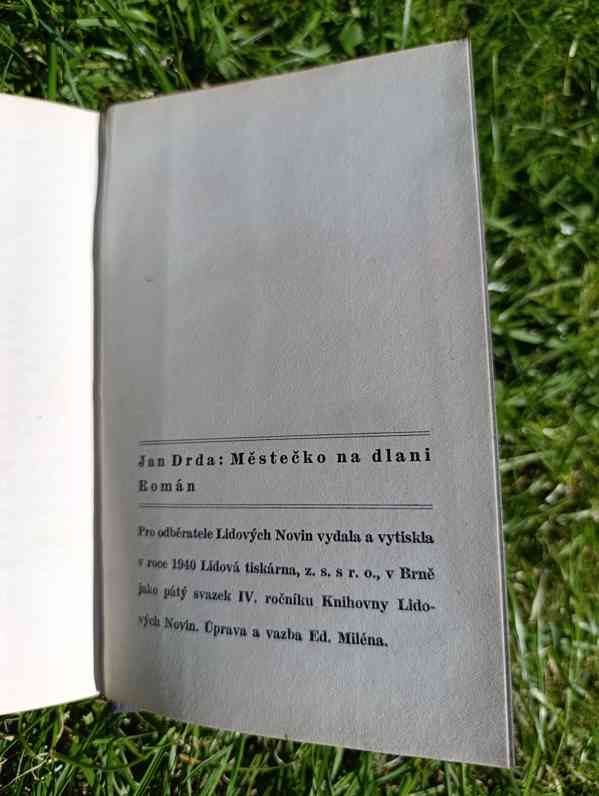 Městečko na dlani J. Drda 1940 - foto 4