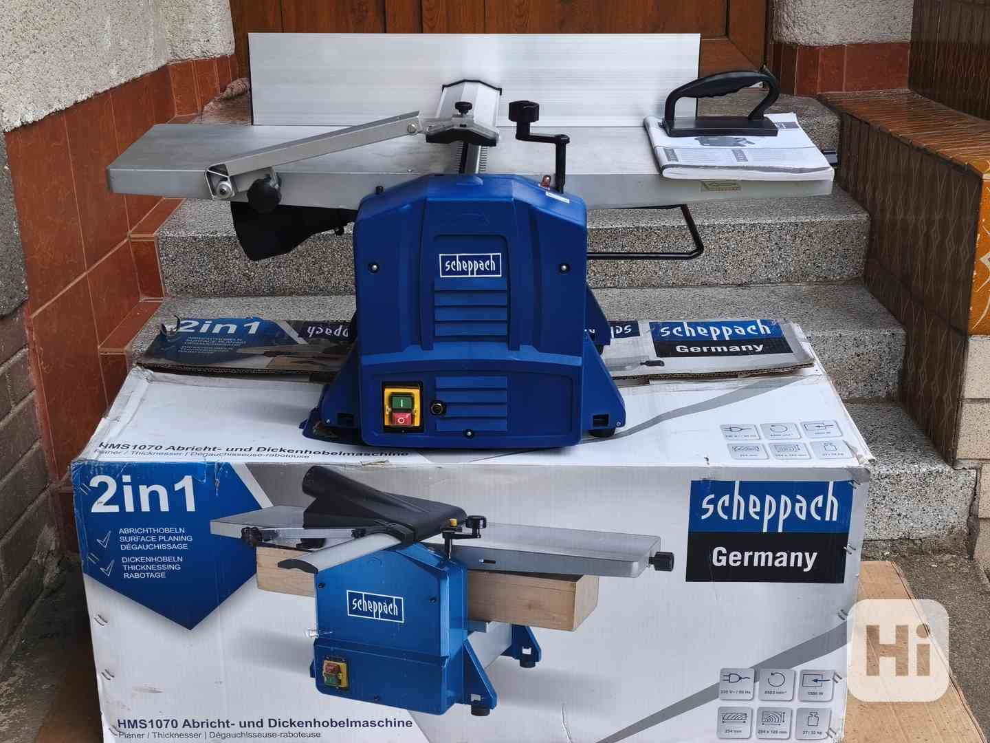 Prodám VELKOU hoblovku s protahem Scheppach HMS 1070 -1500 W - foto 1