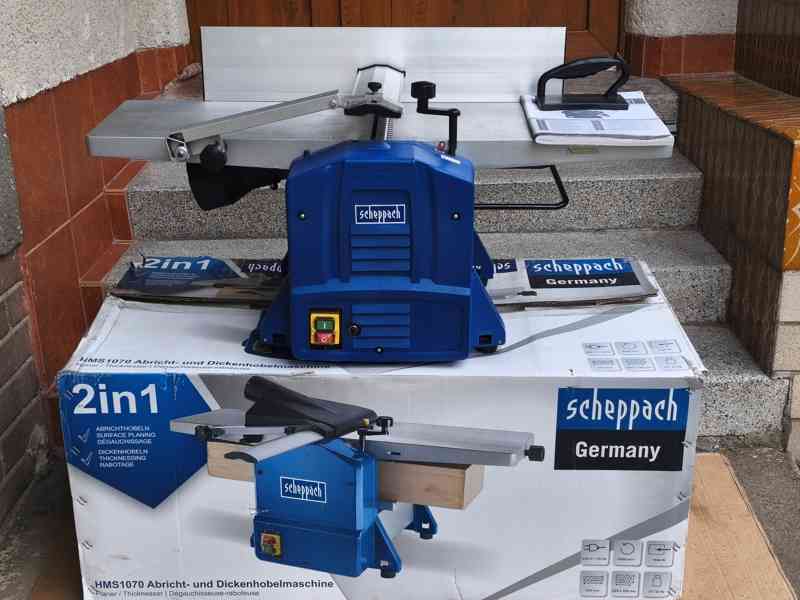 Prodám VELKOU hoblovku s protahem Scheppach HMS 1070 -1500 W - foto 1