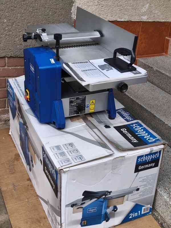 Prodám VELKOU hoblovku s protahem Scheppach HMS 1070 -1500 W - foto 2