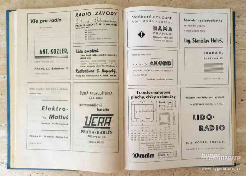 Časopisy Krátké vlny, radioamatérství, kompletní ročník 1947 - foto 2