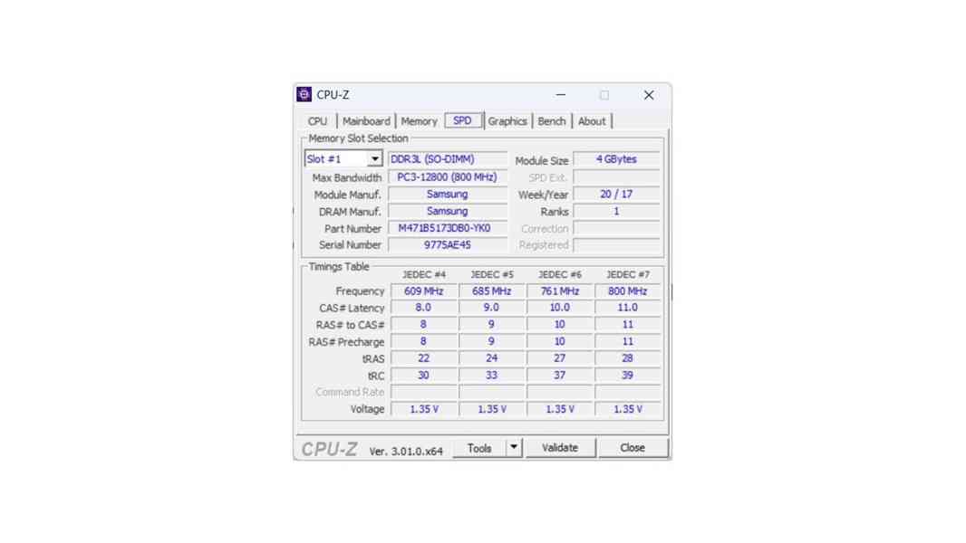 Paměti Samsung 4GB DDR3 SODIMM, 1600MHz - foto 2