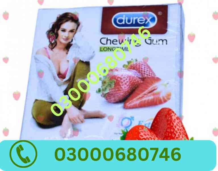 Durex Chewing Gum Long Time For Male & Female Price in Karac - foto 3