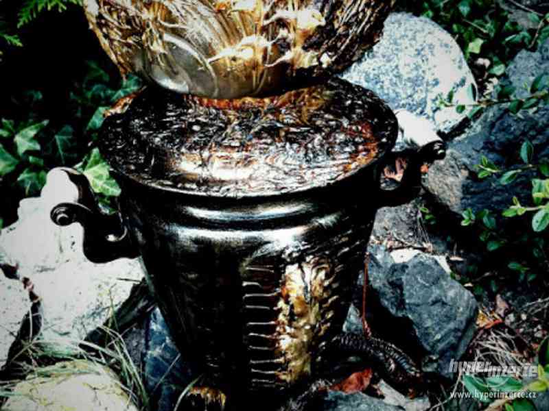Nádherná jedinečná lampa ve stylu H.R.Gigera - foto 3