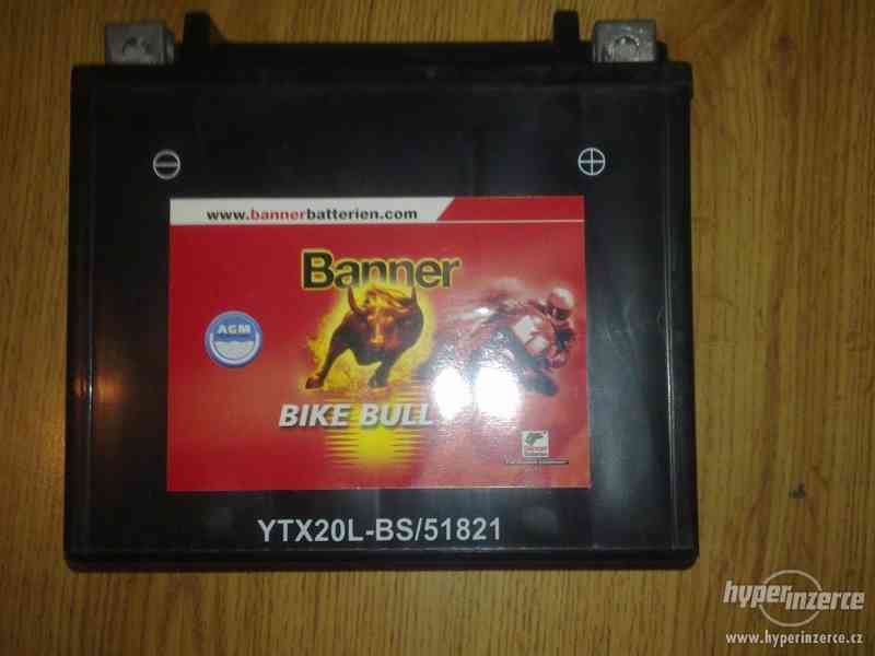 Baterie banner 51821 YTX20L-BS 12V 18Ah - foto 1