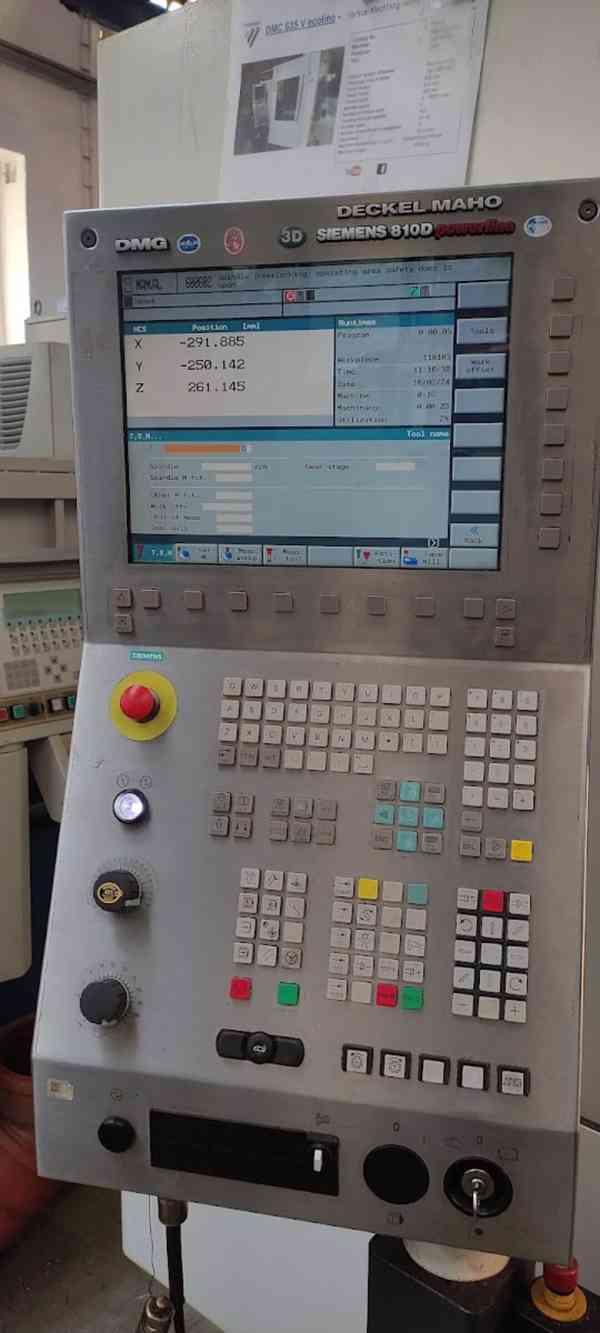 DMG MORI DMC 635 V ecoline - obráběcí centrum vertikální - foto 2