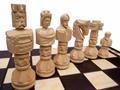 dřevěné šachy vyřezávané GLADIATOR 117 mad - foto 1