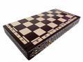 dřevěné šachy vyřezávané GLADIATOR 117 mad - foto 3