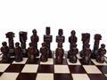 dřevěné šachy vyřezávané GLADIATOR 117 mad - foto 4