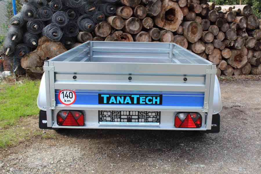 TANATECH - Přívěs Vesta Light 23/2 233x131 750kg 2 nápravy - foto 4