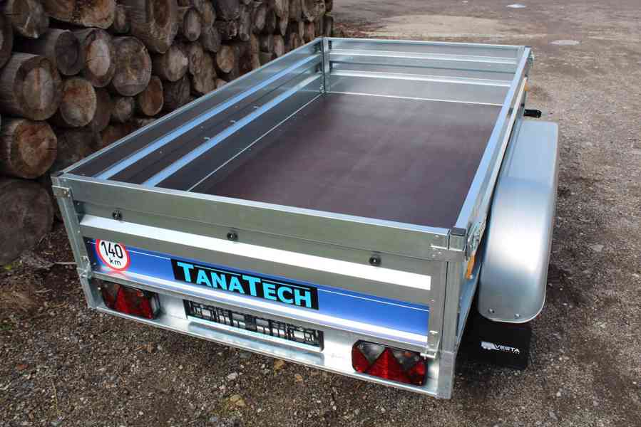 TANATECH - Přívěs Vesta Light 23/2 233x131 750kg 2 nápravy - foto 3