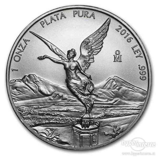 Stříbrná mince Mexico Libertad 1 Oz - foto 2