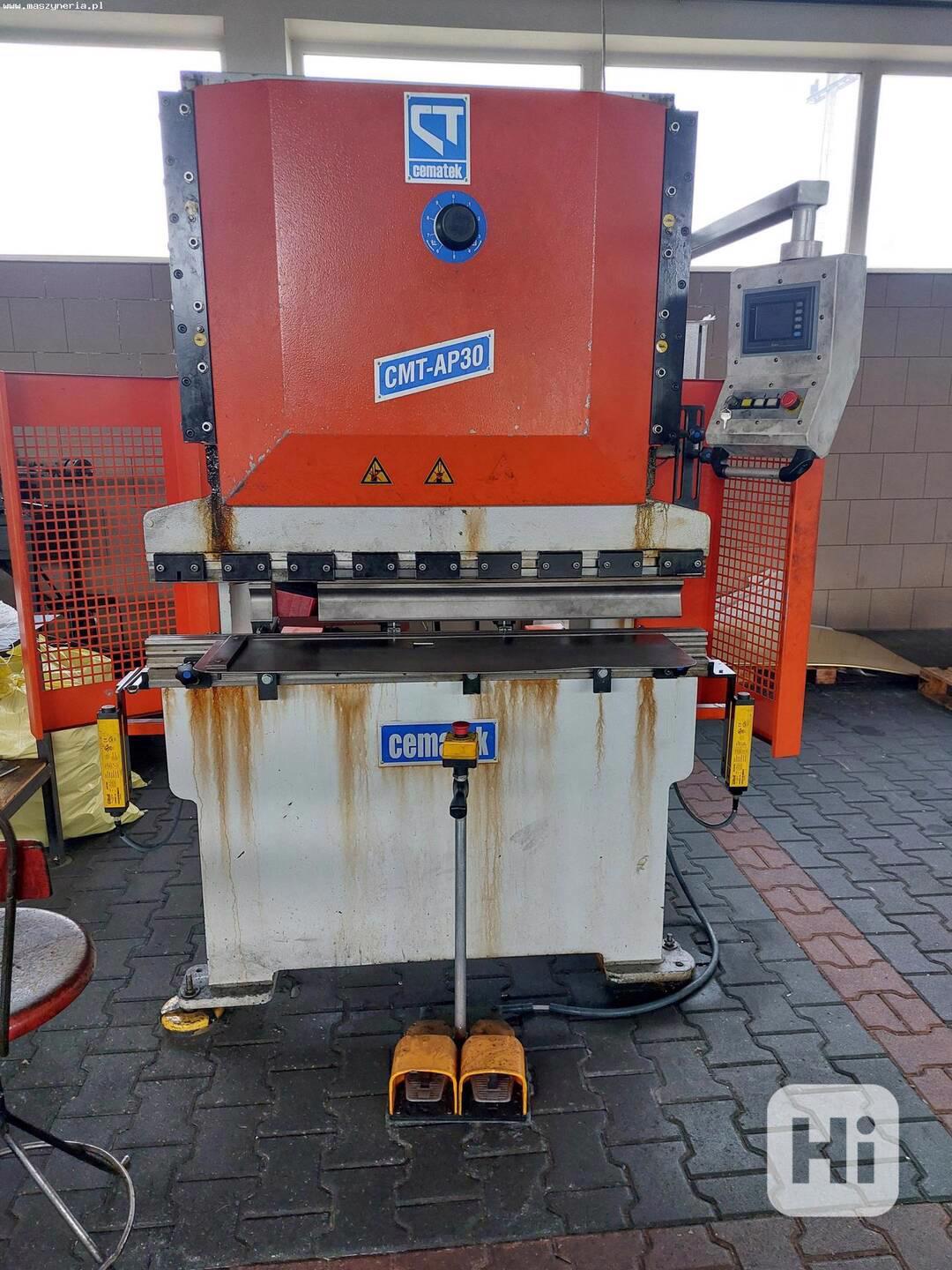 NC hydraulický ohraňovací lis CEMATEK CMT-AP30 - foto 1