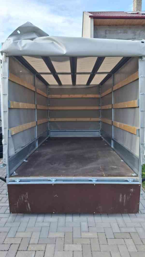 Prodám Sklopný nákladní vozík 1500 kg s plachtou,odpočet DPH - foto 5