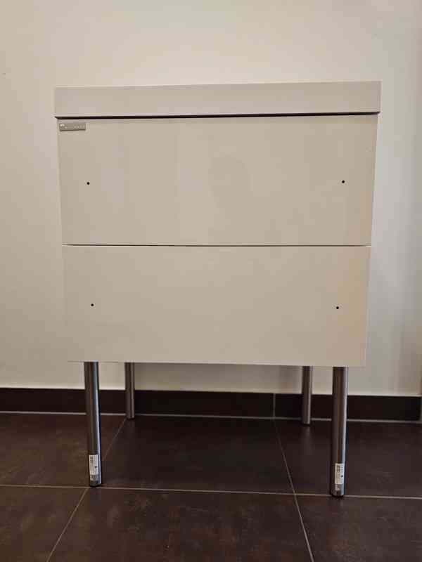 KOUPELNOVÁ SKŘÍŇKA S UMYVADLEM NATUREL SAT CUBE WAY 60X40 CM - foto 3