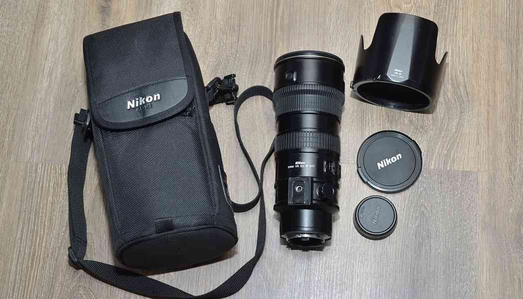 Nikon AF-S Nikkor 70-200mm f/2.8 G IF ED VR *FX - foto 3