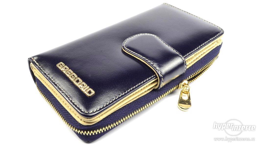 Dámská luxusní kožená peněženka - foto 1