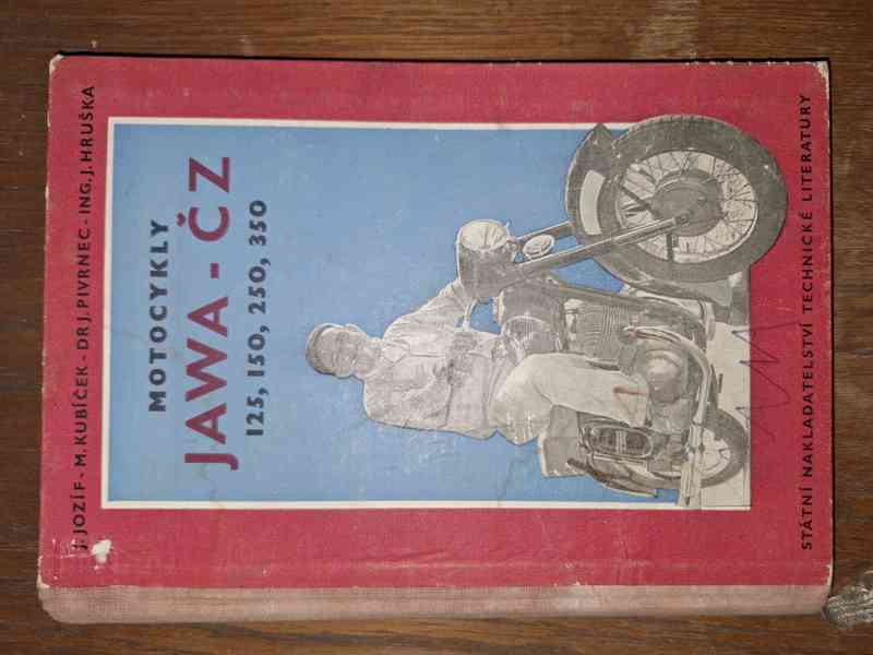 Motocykly JAWA-ČZ - 125,150,250,350 rok vydání 1957 - foto 1