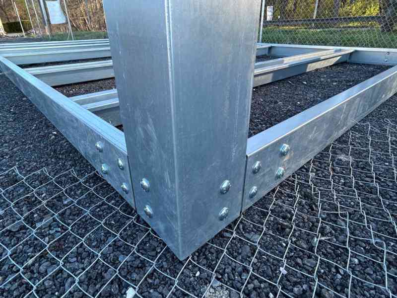 Kontejnerový rám 10x3,3 m, pozinkovaná ocel   - foto 2