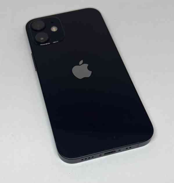 iPhone 12 mini 128GB Black, pěkný stav, záruka - foto 4