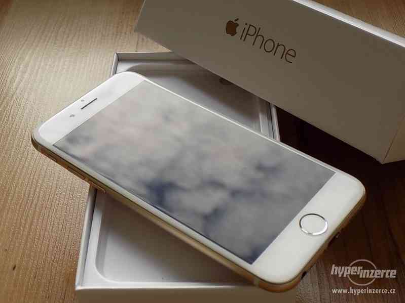 APPLE iPhone 6 64GB Gold - ZÁRUKA - SUPER STAV - foto 4