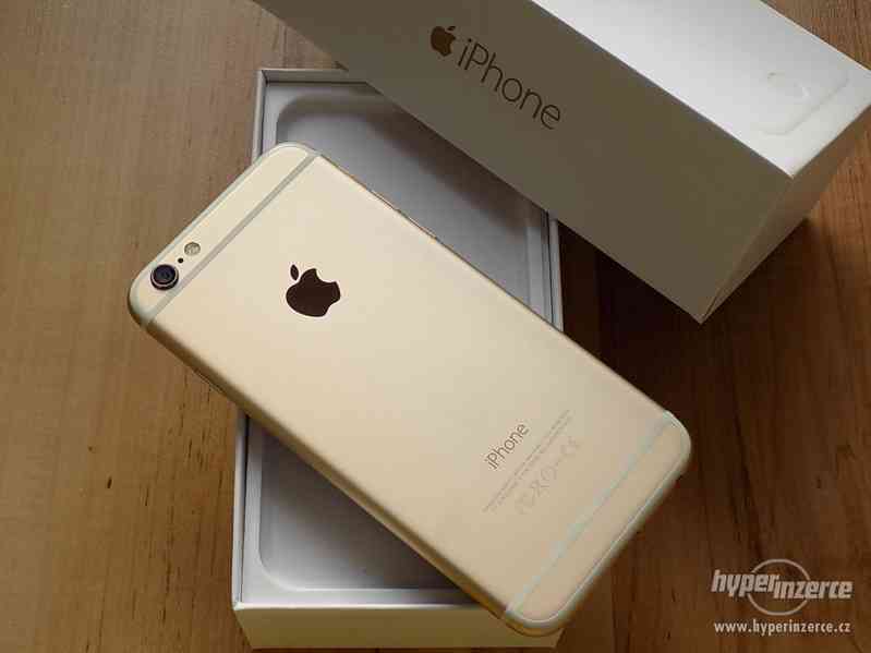 APPLE iPhone 6 64GB Gold - ZÁRUKA - SUPER STAV - foto 6