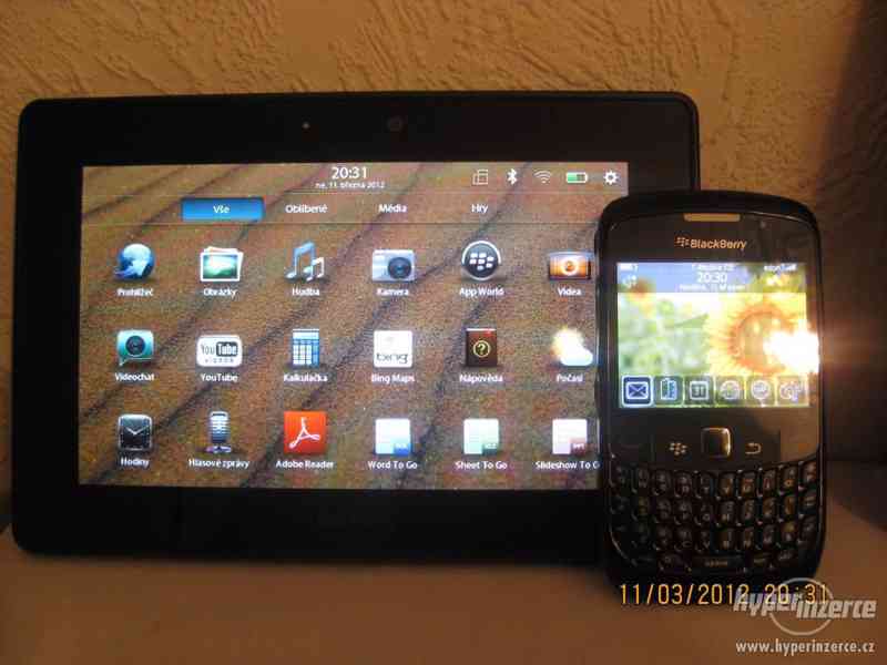 BlackBerry PlayBook 16GB+8520+SIM karta ZDARMA!!! - foto 2