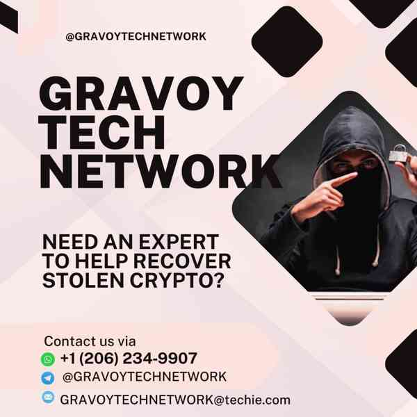 RECOVERY STOLEN CRYPTOCURRENCY AND USDT //HIRE GRAVOY TECH N - foto 1