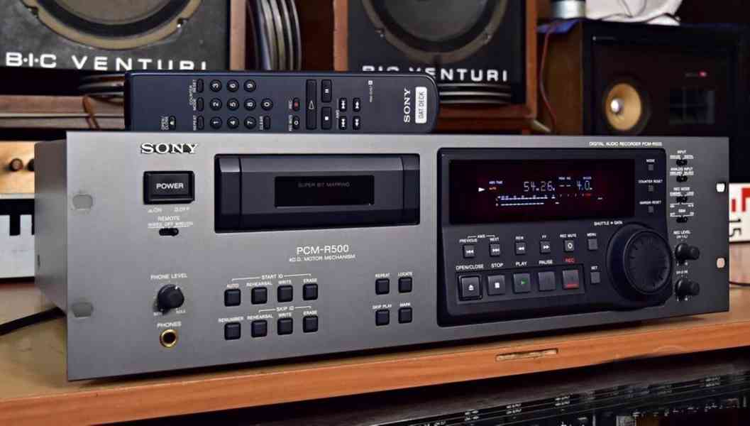 SONY PCM-R500 Digital Audio Recorder - DAT Magnetofon - foto 1