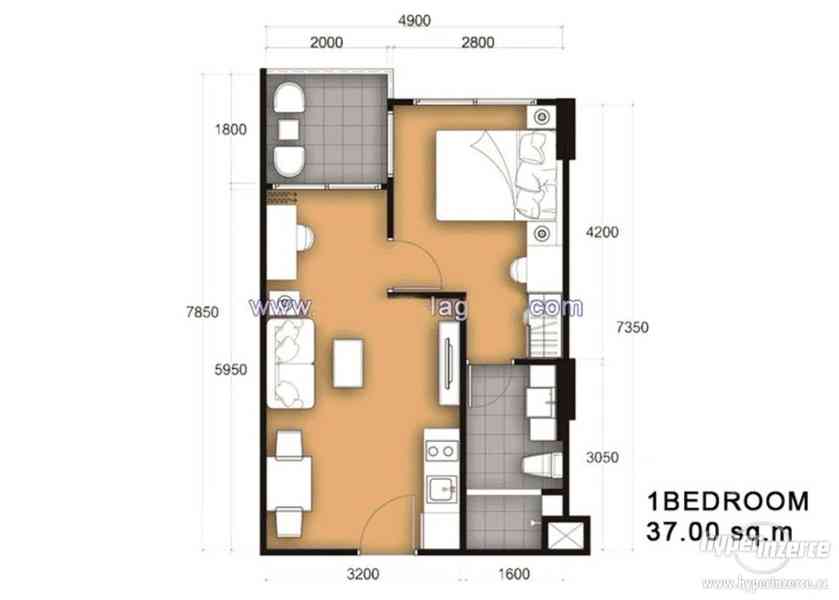 Byt 2+kk Lux. apartman s výhledem na moře v Thajsku - foto 2