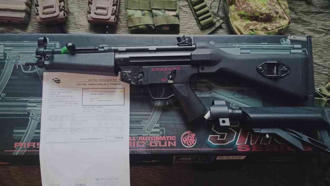 AIRSOFT CM042, CM098B, ICS MP5, MB01,RATNIK, TAURUS, vizFoto - foto 3